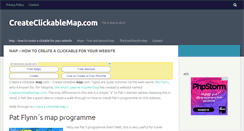 Desktop Screenshot of createclickablemap.com